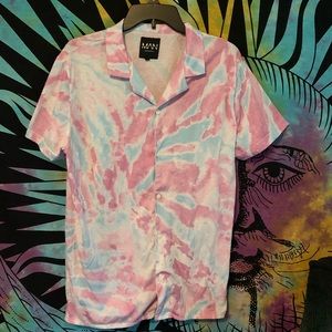 Boohoo for men Tye dye shirt